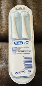 Oral-B iO Cuidado Suave Cabezales de Cepillo de Repuesto Blanco Paquete de 4 Nuevos Precintados - Imagen 1 de 7