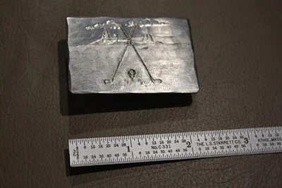 Clip de dinero con tema de golf clip de dinero de colección de Anson y Wendell August Forge Foto 1 de 4