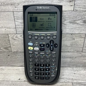 Texas Instruments TI-89 Titanium Graphing Calculator W/ Cover (Tested & Working) - Picture 1 of 15