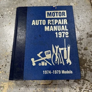 1979 Motor Auto Repair Manual. 1974-79 - Bild 1 von 6