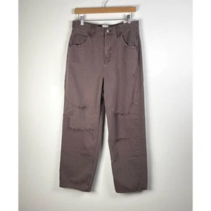Urban Outfitters BDG Jeans Women 30 Brown Relaxed Boyfriend Baggy Slouchy Grunge - Picture 1 of 10