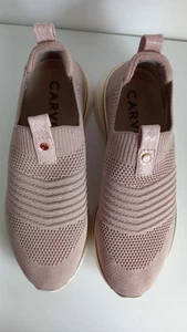 Carvela Janeiro Trainers Slip-On, Size 3, Gold - Picture 1 of 7