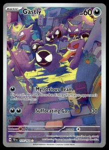 Pokemon TCG SV05: Temporal Forces #177/162 Gastly NM - Picture 1 of 2