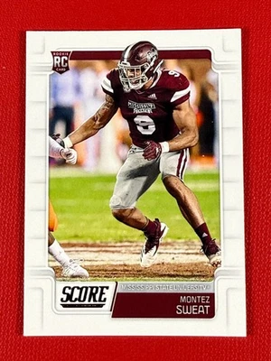 2019 Score Rookies Montez Sweat #368 (RC) - Image 1 of 2