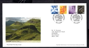 GB - 2018 Scotland Regional Machins First Day Cover - Picture 1 of 2