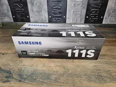 三星 Xpress MLT-D111S 碳粉打印机墨盒全新正版原始设备制造商黑色密封  — 第 1/4 张图片