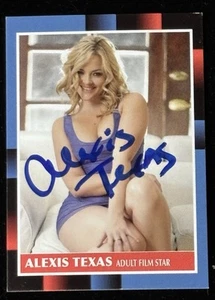 Alexis Texas signed Custom Trading Card BAS Beckett Witness COA Autogramm - Bild 1 von 2