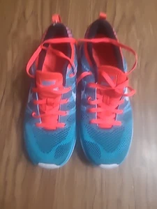 Nike Flyknit One Zapatos para Correr Azul/Rosa 554888-001 Mujer Talla 6 - Imagen 1 de 16