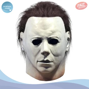 Michael Myers Maske 2025 Halloween Latex Vollkopf Horror Cosplay Grusel Kostüm - Bild 1 von 7
