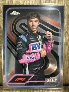 2024 Topps Chrome Formula 1 F1 Pierre Gasly Base Portrait #10 - Picture 1 of 2