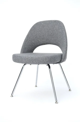 Knoll Saarinen Melange Chair New Knoll Upholstery 1/4 Cover