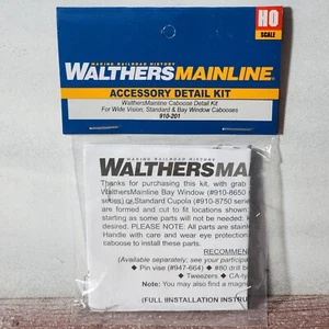 Walthers Mainline Detail Part # 910-201 Detailing Kit -- Model Railroad Caboose - Picture 1 of 4