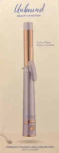 Conair Unbound Cordless Titanium 1-inch Curling Iron – Rechargeable Curling Iron - Picture 1 of 3