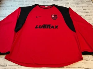 Nike men XL Flamengo Lubrax Football Soccer Shirt #10 Petrobras Jersey Brazil - Picture 1 of 6