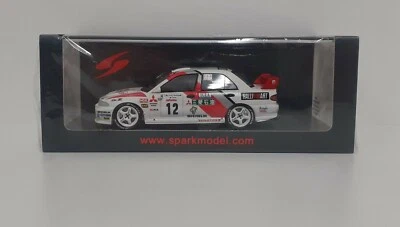 DIECAST 1:43 MODELLINO AUTO SPARK MITSUBISHI LANCER AGHINI RALLY 1995 MODELLISMO - Immagine 1 di 4