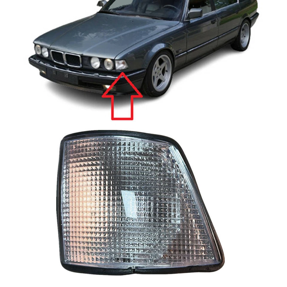 Luz de esquina marcadora lateral señal de giro estacionamiento izquierda para BMW Serie 7 E32 1986-1994 Foto 1 de 4