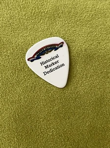 Lynyrd Skynyrd Historical Marker Dedication Guitar Pick. Authentic! - Picture 1 of 3