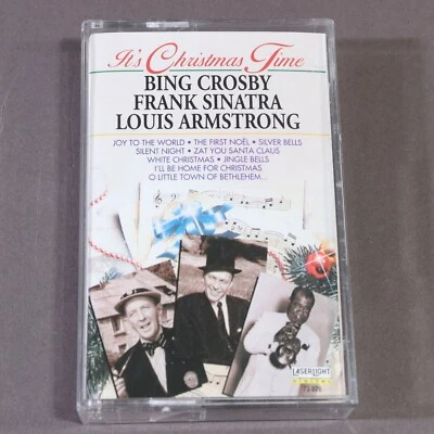 It's Christmas Time Bing Crosby Frank Sinatra Louis Armstrong Cassette Tape 1998 - Image 1 of 4