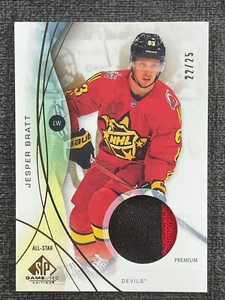 Jesper Bratt 2024-25 Upper Deck SP Game Used Gold Premium Memoriabilia /25 #127 - Picture 1 of 2