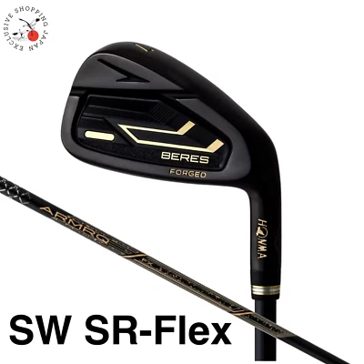 HONMA Golf BERES 09 Black Iron Wedge Club SW SR Flex 2S 2 Star ARMRQ FX Men MTO - Image 1 of 4