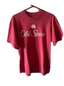 Old Spice Mens T-Shirt Sz Large