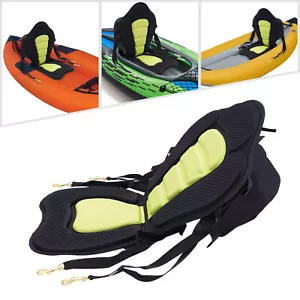 Asiento de kayak ajustable acolchado de lujo desmontable mochila bolsa respaldo canoa respaldo - Imagen 1 de 16