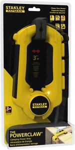 32050 Fatmax Power Claw with Grounded 3-Outlet Clamping Power Strip , Yellow - Picture 1 of 12