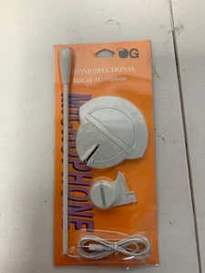 Omnidirectional MIC48 Microphone Plug cable 3.5 mm - Picture 1 of 2