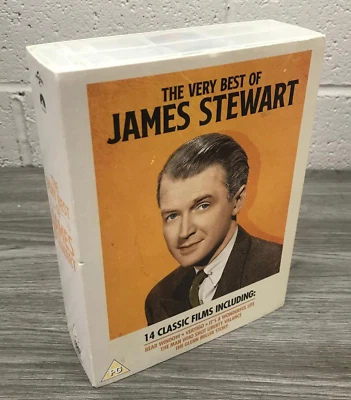 The Very Best of James Stewart DVD (2019) James Stewart 14 Classic Films - Image 1 of 4