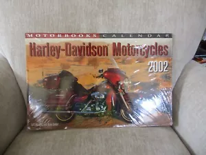 Harley Davidson Calendar 2002 Jeff Hackett Nick Cedar - Picture 1 of 15