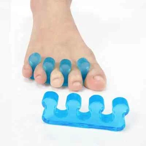 Toe Gel Separator Bunion Corrector Straightener Hammer Silicone Relief Spreader - Picture 1 of 6