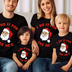 Santa Claus Humorous Christmas Family T-Shirt Perfect for the Holiday Season #MC - Picture 1 of 23