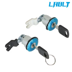 LABLT 2× Door Lock Cylinder &2 Key For 1995-2009 Ford Ranger F150 Truck Explorer - Foto 1 di 7
