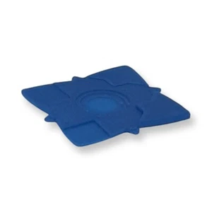 4-in-1 Gitarren-Plektrum, langlebig vier Messgeräte 0,48-1,50 mm, Farbe blau, 3er-Pack Set - Bild 1 von 1
