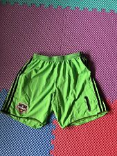 Adidas Houston Dynamo Soccer Shorts Player Issue # 1 Size Large Climacool Green