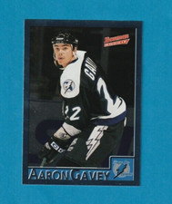 1995-96 Bowman Hockey ALL-FOIL parallel # 121 Aaron Gavey TAMPA BAY LIGHTNING