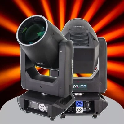 300W Beam Moving Head Light LED Aperture 8+16+24 Prism DMX512 DJ Disco Stage - Image 1 of 4