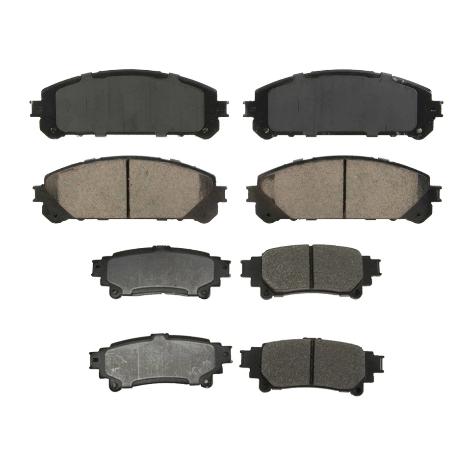 Juego de pastillas de freno delanteras y traseras originales para Toyota Highlander Sienna Lexus RX350 Foto 1 de 1