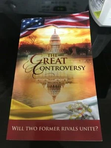 THE GREAT CONTROVERSY, WILL TWO FORMER RIVALS UNITE? 471 PAGES PAPERBACK BOOK - Imagen 1 de 1