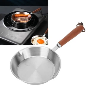 JY (12CM) Bratpfanne Kleine 16cm Edelstahl Pfanne Spiegeleipfanne - Bild 1 von 22
