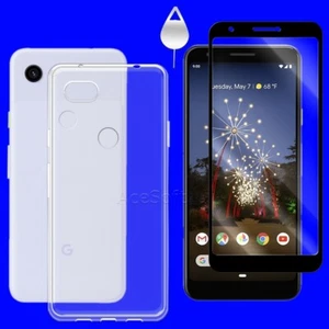 Anti-Scratch Explosion-proof Screen Protector Film and Case for Google Pixel 3a - Picture 1 of 1