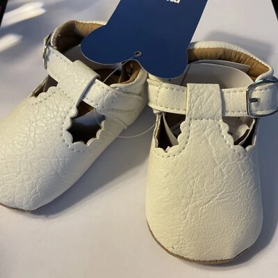 💥 Nuevos Zapatos Myggpp Mary Jane Sin Cordones Verano Niños Pequeños Missy Niñas Talla 6-12 Mo Foto 1 de 3