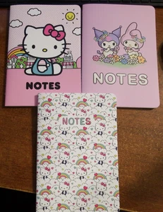 3 Hello Kitty Note Books / Journals NEW!! - Picture 1 of 1