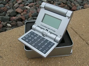 CORVETTE C-5--Travel Alarm Clock, Timer, Calulator, Thermometer - Picture 1 of 4