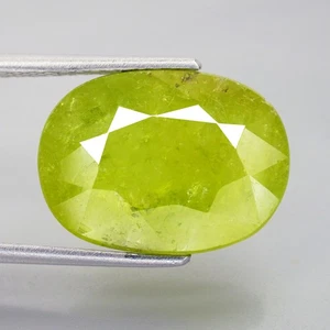 15.62 Cts TOPNOTCH OVAL (17 x 12 mm) NATURAL UNHEATED GROSSULAR MALI GARNET GEMS - Picture 1 of 6