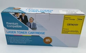 Premium Laser Toner Cartridge (CBTN315Y), Yellow for Brother Printers, NEW! - Picture 1 of 4
