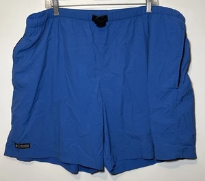 Pantalones Cortos de Natación Columbia Whidbey II Agua para Hombres 2XL Azul UPF 50 Forrados con Cinturón Relajados - Imagen 1 de 8