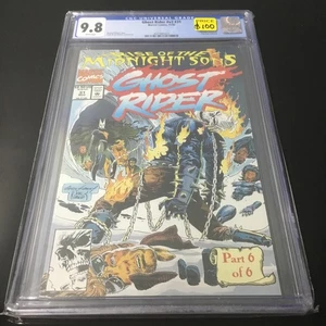 Ghost Rider #v2 #31 CGC 9.8 Marvel Comics Gatefold Centerfold - Bild 1 von 3