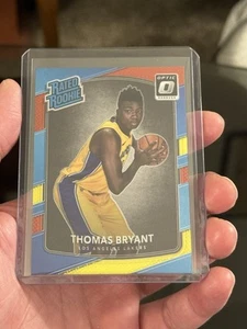 2017-18 Panini Donruss Optic Thomas Bryant Red Yellow Blue Rated Rookie #160 - Picture 1 of 2