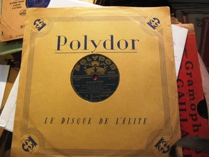 1933 Bernadette Lemichel du Roy MAX DE RIEUX Masse GALATHEE Duet POLYDOR 522587 - Picture 1 of 3
